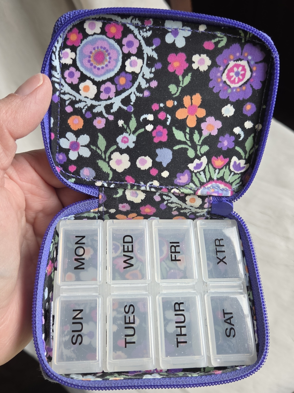 Vera Bradley Travel Pill Case
